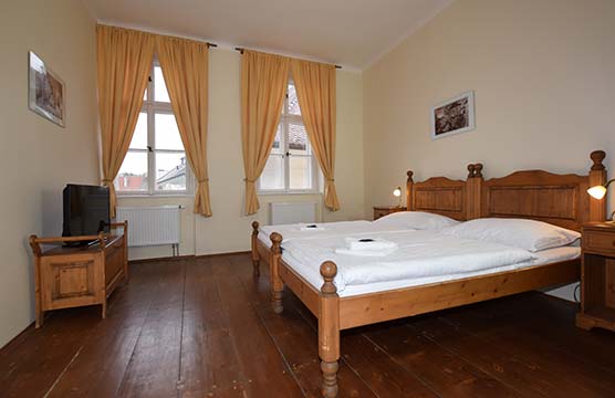Room No. 11, Accommodation Český Krumlov - At the Trumpeter‘s